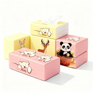 Eco-Friendly Bamboo Facial <b>Tissue</b> Roll Biodegradable 100% Natural Fiber Soft 2–4 Ply <b>Tissue</b> for Home Hotel Public Restroom - Product Image 2