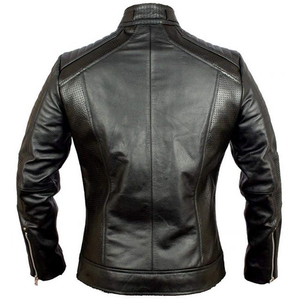 Best Price Custom Men's Breathable Quick Dry Slim Fit Leather <b>Motorcycle</b> Bomber <b>Jacket</b> Winter Sportswear Made Best Material - Product Image 2