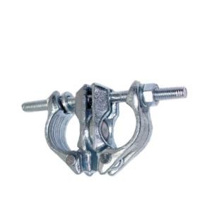 Q235 Steel Prop Accessory 48.3mm Galvanized Forged Double Swivel Coupler Fixed <b>Clamp</b> Scaffold Pressed <b>Ladder</b> Scaffolding Parts - Product Image 3