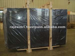 Dalles de granit noir absolu au design moderne avec finition antique, découpées sur mesure pour l'hôtellerie et la construction, provenant d'Inde - Product Image 6