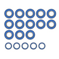 Jeu complet de roulements d'essieu 18 pièces pour pièces de voiture Tamiya HotShot 1/10 58391 RC