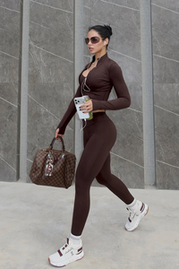 <b>Women</b> Fitness <b>Jacket</b> Full Zip Slim Fit Stand Collar Workout Yoga Gym <b>Running</b> Sports <b>Jacket</b> Activewear - Product Image 6