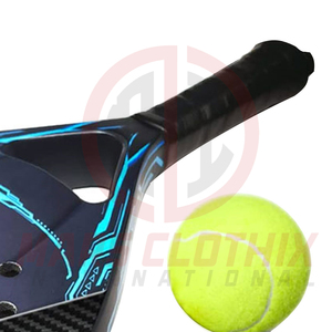 Nouvelle conception, vente chaude, raquette de padel en fibre de carbone à prix de gros, raquettes de padel pour l'entraînement, vente en ligne. - Product Image 5