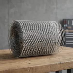 Lámina Metálica Perforada Galvanizada de Alta Resistencia para Cercas de Seguridad, Rollo de Malla de Acero Perforada Galvanizada, Directo de Fábrica - Product Image 1