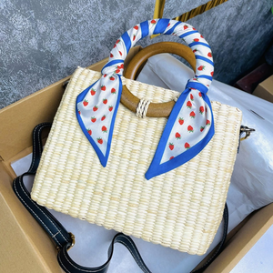 2026 Straw <b>Wicker</b> Handbags Straw Handbags For Women Designer Womens <b>Bags</b> Straw Woven Handbag Wholesale Cheap Price - Product Image 2