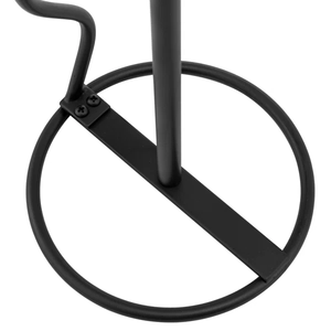 Handcrafted Matte Black Metal <b>Paper</b> <b>Towel</b> Stand Elegant Scrollwork Countertop Organizer for Kitchen and Dining - Product Image 2