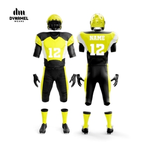Dernier design d'uniforme de football américain, nouveau style, uniforme de football américain pour jeunes, prix de gros - Product Image 1