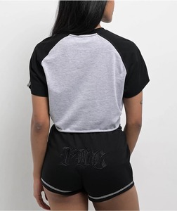 เสื้อครอปแขนสั้น คอกลม ผ้าฝ้าย สไตล์ลำลอง ใส่สบาย เหมาะกับวันสบายๆ หรือใส่เที่ยวเล่นในช่วงฤดูร้อน - Product Image 2