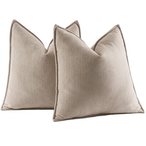 100% Cotton Pillow Covers Solid Colour Soft Touch Reusable Washable Surface Elegant Style Daily Bedroom Sleeping Use - Product Image 6