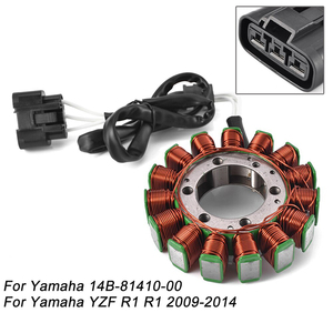 14B-81410-00-00 Motor <span class=keywords><strong>de</strong></span> motocicleta Generador Magneto Estator Bobina para <span class=keywords><strong>YAMAHA</strong></span> YZF <span class=keywords><strong>R1</strong></span> 1000 2009-2014 - Product Image 2