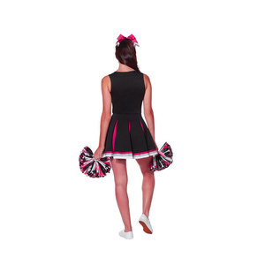 Uniforme de cheerleading pour jeunes groupes, personnalisé par Solid Trader, avec impressions sublimées vives, structure souple, avantage concurrentiel et design élégant - Product Image 2
