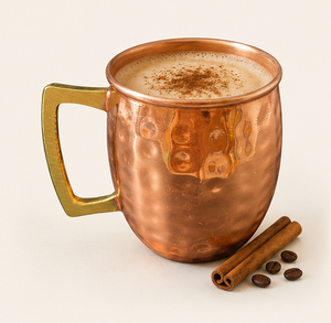 Tazas Moscow Mule de Cobre Puro, Hechas a Mano, con Asa Ergonómica de Latón, para Bares y Restaurantes - Product Image 4