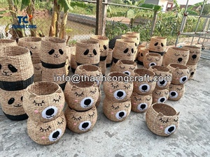 Hot Selling Item RATTAN SHEEP BASKET Handmade Animal <b>Toy</b> Storage <b>Organizer</b> For Kids Room Baby Nursery Decor Vietnam Supplier - Product Image 3