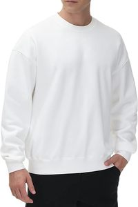Sudadera de Color Liso para Hombre, Informal, para Uso Diario, de Algodón Suave, de Manga Larga, Cómoda, Estilo Moderno y Minimalista - Product Image 2