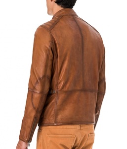 Veste en cuir pour homme - Séchage rapide, respirante, style hiver, service OEM - Product Image 3