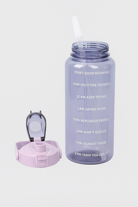 2000ml for Time Markers BPA-Free Leak-Proof <b>Plastic</b> Shaker for Fitness Gym Daily Hydration Eco-Friendly - Product Image 5