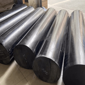 STR Productie Wit Blauw Zwart Kleur Grote Diameter Multi-Size Ronde Robuuste <span class=keywords><strong>Nylon</strong></span> Materiaal Kunststof PA6 en PA66 <span class=keywords><strong>Nylon</strong></span> Staaf - Product Image 1