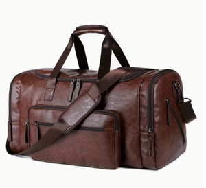 PROFIT SPORTS <b>Travel</b> Gym Duffel <b>Bag</b>-Corduroy Material Polyester Zipper Closure Adjustable Strap Large Capacity Fitness Training - Product Image 1