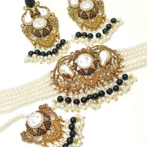 Conjunto de Joyería de Diseño Personalizado, Collar de Moda, Colección de Joyería Nupcial de Circonio Premium para Mujer, para Fiestas - Product Image 2