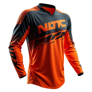 Customized <b>Polyester</b> Motorcycle Shirts Plus Size Motocross Jerseys Affordable Plus Size Motorcycle Clothing Motocross Jerseys - Product Image 2