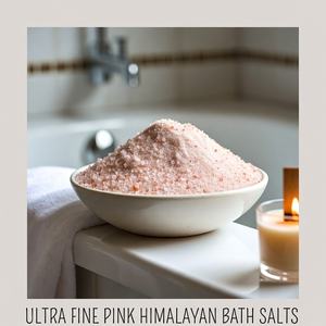 Sal de Baño Mineral del Himalaya Rosa Natural, Ecológica, Tallada, Moderna, Relajante, Terapia de Spa, Aromática, Desintoxicante para la Piel - Product Image 5