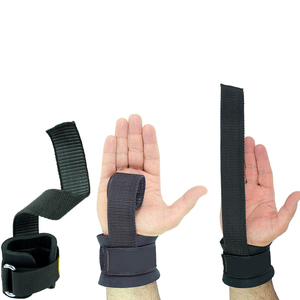 Bodybuilding & Power Lifting Neoprene/Cotton Customizable Color/Logo Power Straps for Home and Gym Use Power Strap High Quality - Product Image 4