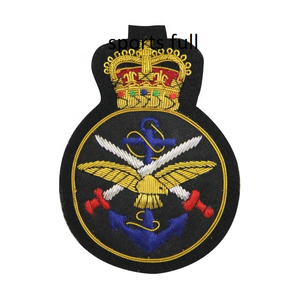 Handmade Embroidered Lace Metal Decorative Buckle with PU Customized Logo for Hats & Garments-Wholesale Pakistan - Product Image 4