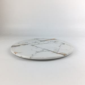 Ensemble de <span class=keywords><strong>vaisselle</strong></span> en mélamine de qualité alimentaire, design marbre <span class=keywords><strong>incassable</strong></span>, sur mesure, luxe, bol rectangulaire, vente en gros pour restaurants et hôtels - Product Image 3