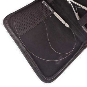 Kit de Herramientas de Acero Inoxidable para Extensiones de Cabello, Alicates para Micro Anillos, Aguja de Gancho, Juego de Instalación y Extracción - Product Image 3