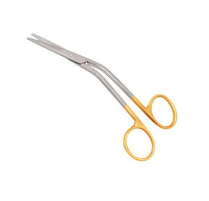 Tijeras Dorsales Angulares de Acero Inoxidable de 16 cm, Instrumento Quirúrgico Nasal Manual con Mango Plateado para Rinoplastia, Clínica ORL Java - Product Image 3