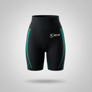Shorts Deportivos de Cintura Alta para Mujer, Transpirables, para Yoga, Gimnasio, Fitness, con Efecto Levanta Glúteos, Compresión, Sin Costuras - Product Image 1