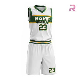NUEVO DISEÑO Conjunto de Uniforme de Baloncesto Personalizado con Impresión, Ropa Deportiva Directa de Fábrica, Uniformes para Equipos, Tallas Grandes, Absorbe la Humedad - Product Image 2