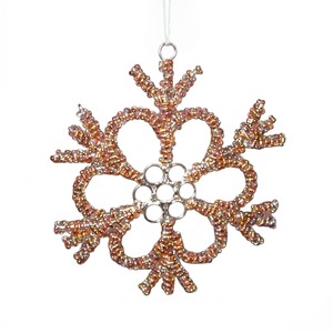 Decorative Handmade Metal Christmas Hanging Ornament With AngelTheme For Holiday Home And Office Decoration - Product Image 4