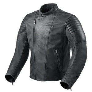 Chaqueta de motociclista de piel de oveja marrón para hombre, chaquetas curtidas originales impermeables cortavientos con cuello de muesca de alta calidad - Product Image 3