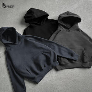 Sweat à capuche en coton 360 GSM personnalisé en gros |   Grande taille, style technique hivernal, 2 pièces, MOQ, tissu polaire fabriqué au Pakistan - Product Image 3