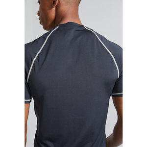 Camisetas de Gimnasio para Hombre de Manga Corta, de Alta Calidad, OEM, Personalizadas, Ajustadas, de Poliéster Elástico y Material Resistente - Product Image 6