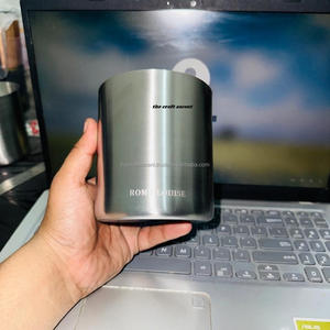 Portavelas de Latón Personalizado con Acabado Cepillado de 16 oz, Ecológico, Duradero, Perfumado, Hecho a Mano, para Uso Religioso, Fabricación de Velas de Lujo Navideñas - Product Image 2