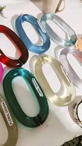 Cadena de Resina de Color Hermoso, Cadena Decorativa Multiusos de Lujo Personalizada, Cadenas de Resina Acrílica para Decoración de Paredes - Product Image 4