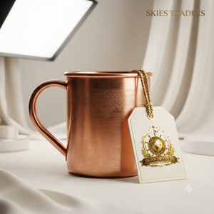 Custom Logo Hammered Pure Copper Moscow Mule Mug Barrel Shape Wholesale Metal Cocktail Drinking <b>Glass</b> Beer <b>Tumbler</b> - Product Image 3