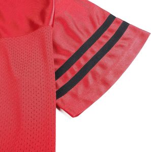 Maillots de football américain à motif 3D, manches rayées, effets texturés en relief, tissu haute performance, personnalisation de la marque, grandes tailles - Product Image 3