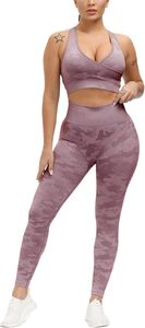 Los más vendidos para mujer en 2026. Conjunto de Yoga de 3 Piezas para Mujer, Leggings de Cintura Alta, Sujetador Deportivo, Embalaje Personalizado Disponible - Product Image 6