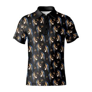 เสื้อโปโลพรีเมียมสั่งพิมพ์ลายได้ 95% โพลีเอสเตอร์ 5% สแปนเด็กซ์ แห้งเร็ว สำหรับกีฬากอล์ฟ รับผลิตแบบ OEM ODM จากโรงงานโดยตรง - Product Image 5