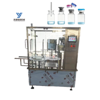 Machine de remplissage, bouchage et scellage automatique à 2 buses pour flacons de parfum et cosmétiques de 2 ml, 3 ml, 5 ml, 10 ml, 20 ml