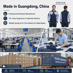 Conjunto <span class=keywords><strong>de</strong></span> Chaqueta y Pantalones <span class=keywords><strong>de</strong></span> Trabajo Industriales Impermeables y Resistentes al Viento con Logotipo Personalizado, Venta al Por Mayor <span class=keywords><strong>de</strong></span> Fábrica OEM, Duraderos, Certificados CE - Product Image 6