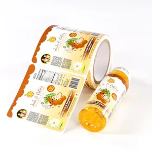 Custom Ops Waterproof <b>Labels</b> for <b>Water</b> <b>Bottles</b> Premium Adhesive Stickers for Product Packaging - Product Image 5