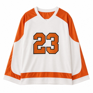 Professional Breathable Moisture-Wicking Eco-Friendly Ice Hockey Jersey Automated Cutting Short Practice Jerseys Men Women - Product Image 2