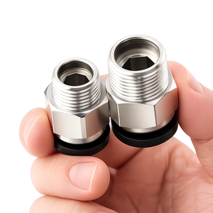 Pneumatic Tools Accessories and Parts Gas Pipe Joint <b>Quick</b> Insert PC04-M5 PC06-M5 Pipe Thread <b>Quick</b> Screw JointPneumatic Tools - Product Image 5