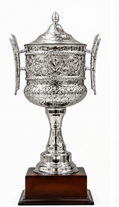Stainless Steel <b>Trophy</b> <b>Cup</b> Set For Competition Winner Runner Up 3rd Position Award Display - Product Image 2