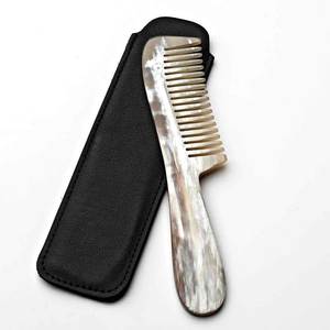 Peine de Cuerno de Búfalo para Extensiones de Cabello, Impermeable, Hecho a Mano, Cuerno Natural, Marca ARIF HANDICRAFT, Mejor Calidad, Uttar Pradesh - Product Image 2