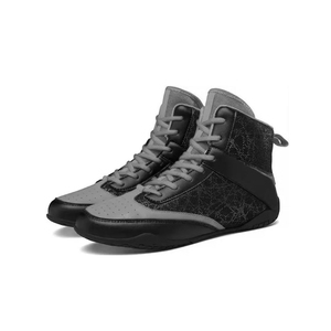 Heavy <b>Bag</b> Workout Boxing Shoes Breathable Polyester Lace-Up Fitness Club Footwear <b>College</b> Varsity League Custom Team Color Match - Product Image 2